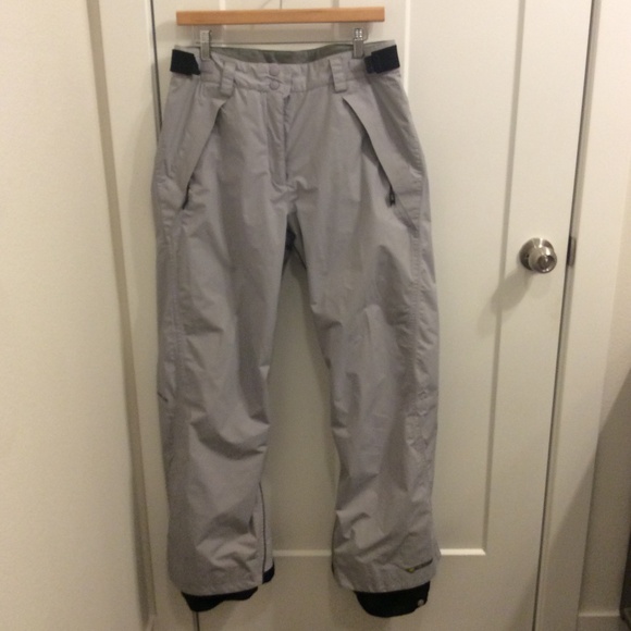 Colombia Convert Snow Pants - Lt Gray -W's Medium - Picture 1 of 9